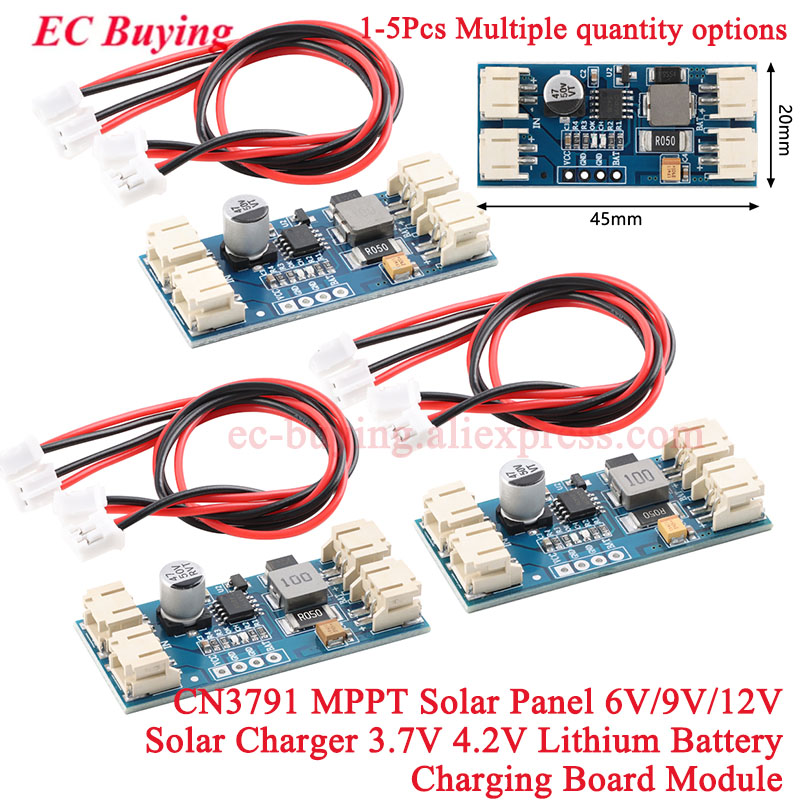Drone Solar Charger - CN3791 MPPT Solar Panel 6V/9V/12V 2A