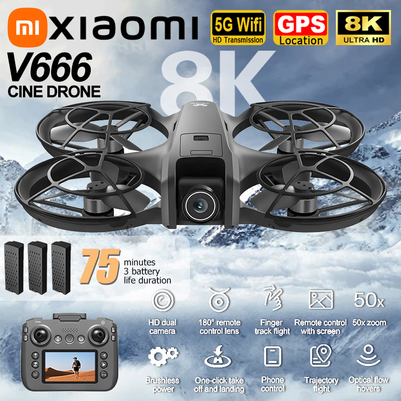Drone Battery Adapter - Xiaomi V666 Drone 8K Aerial HD