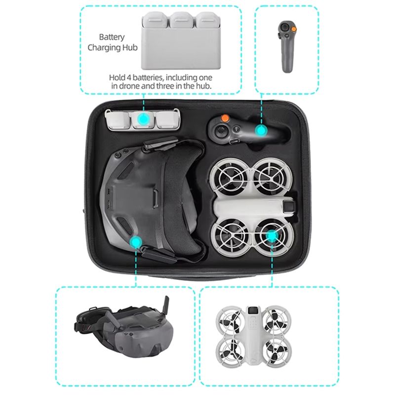 Sunnylife Waterproof Bag For D - Drone Carrying Case ulasan dan harga