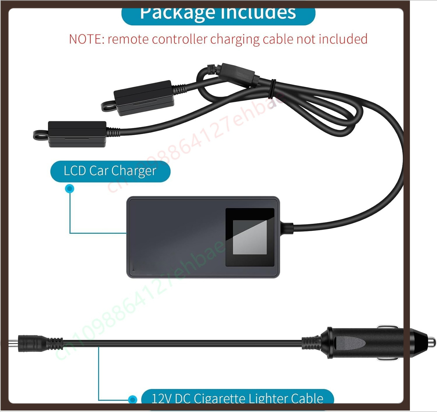LCD battery car charger for DJ - Drone Charging Hub ulasan dan harga