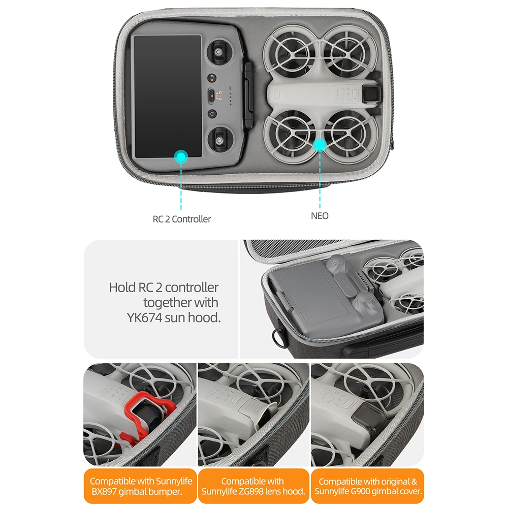 For DJI NEO RC 2 Remote Contro - Drone Controller Hood ulasan dan harga