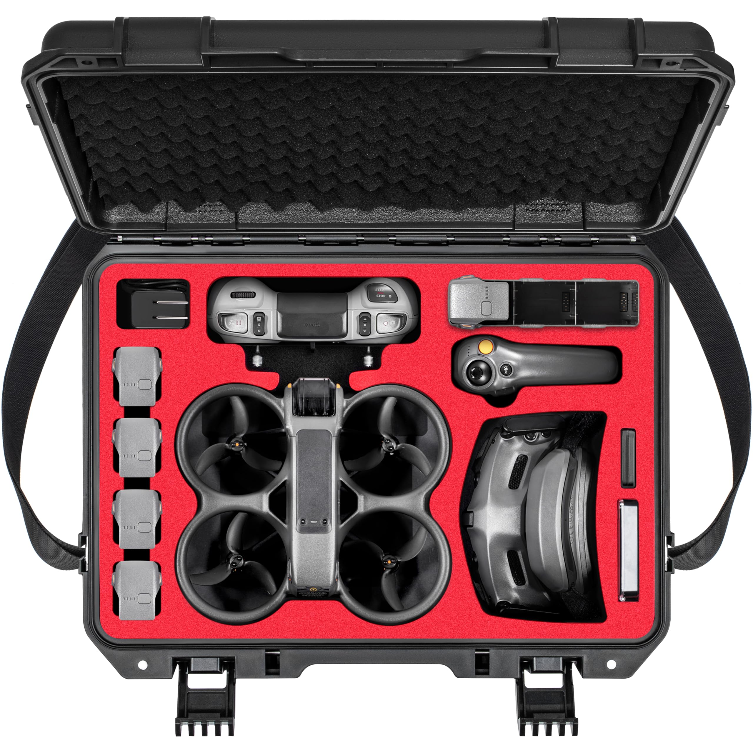 Carrying Hard Case for DJI Ava - Drone Controller Hood ulasan dan harga