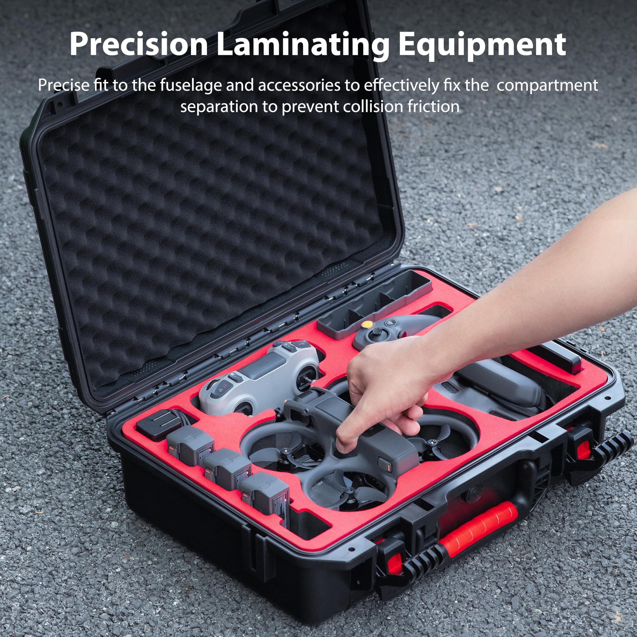 Carrying Hard Case for DJI Ava - Drone Controller Hood ulasan dan harga