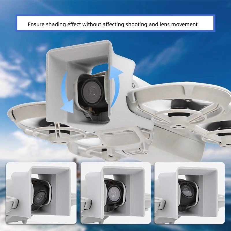 Gimbal Lens Sun Hood For DJI N - Drone Sun Shade ulasan dan harga