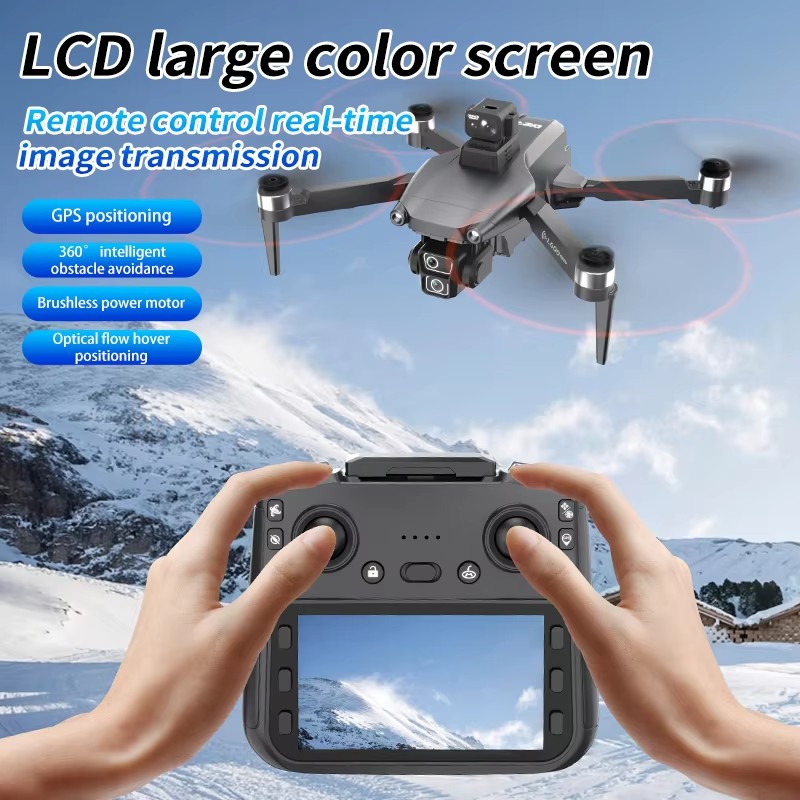 L600-1 Pro MAX GPS Drone 8K Pr - Drone Controller Screen ulasan dan harga