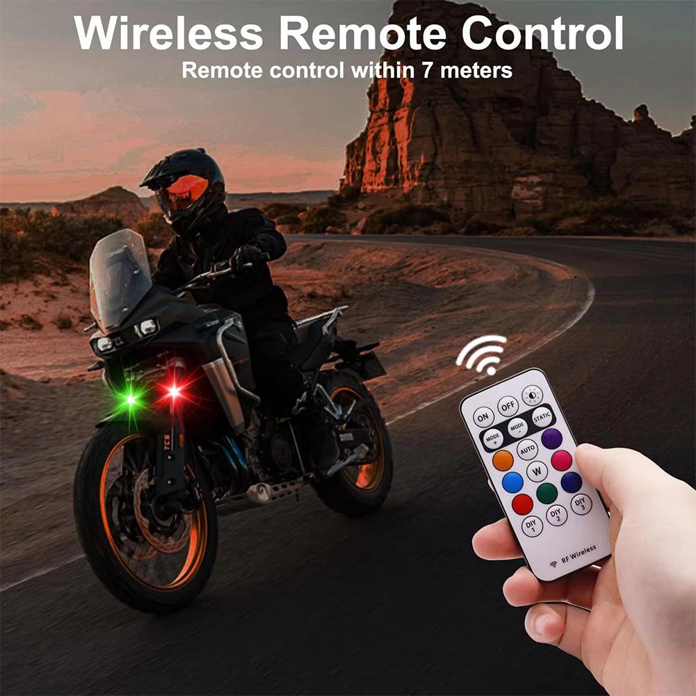 Wireless Remote Control Strobe - Drone Strobe Light ulasan dan harga