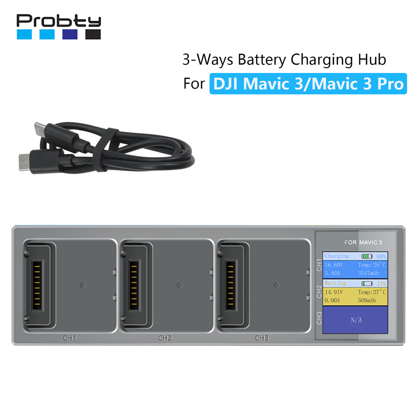 New 3 In 1 Charging Hub for DJ - Drone Charging Hub ulasan dan harga