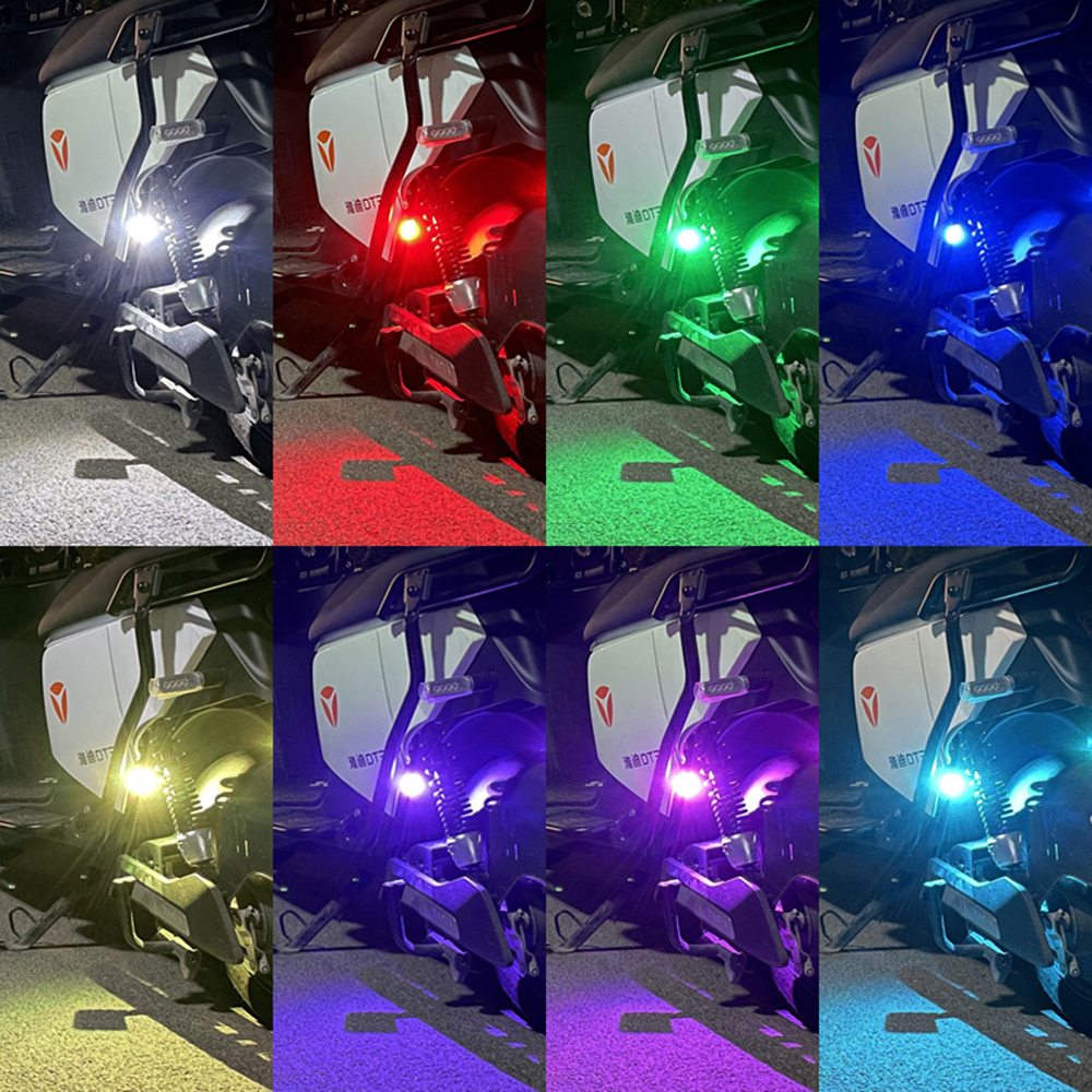10x 4x 8Colors Wireless LED Dr - Drone Strobe Light ulasan dan harga