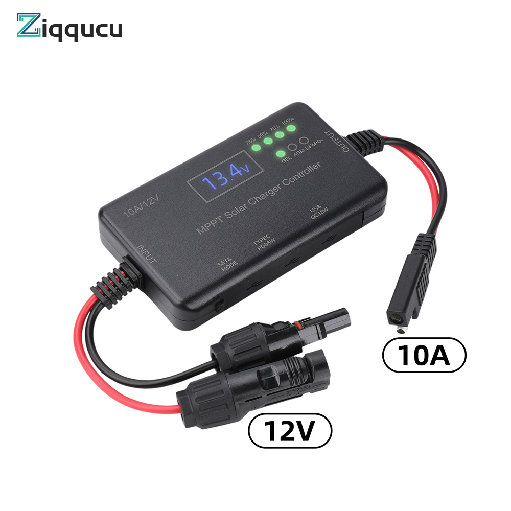 MPPT Solar Controller 12V 10A  - Drone Solar Charger ulasan dan harga