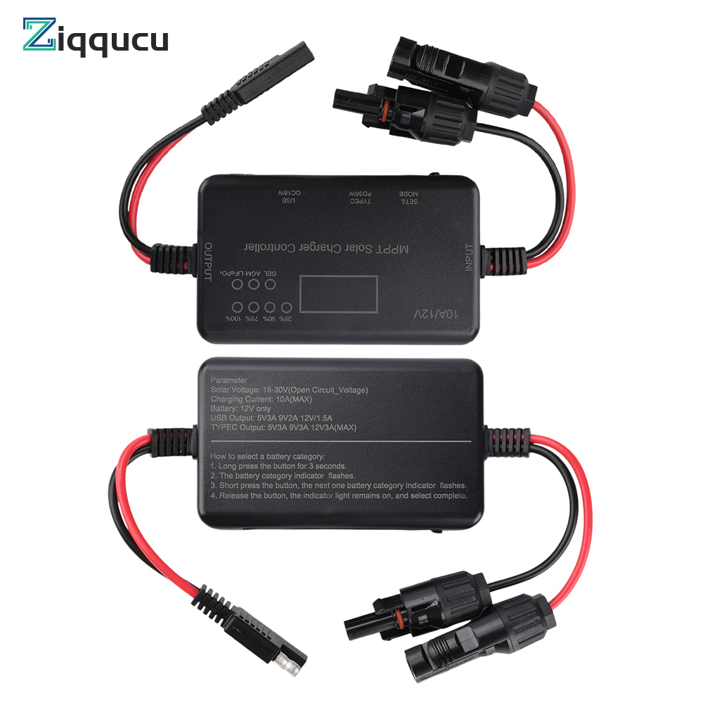 MPPT Solar Controller 12V 10A  - Drone Solar Charger ulasan dan harga