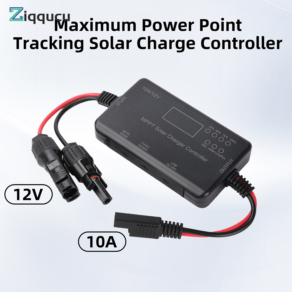 MPPT Solar Controller 12V 10A  - Drone Solar Charger ulasan dan harga