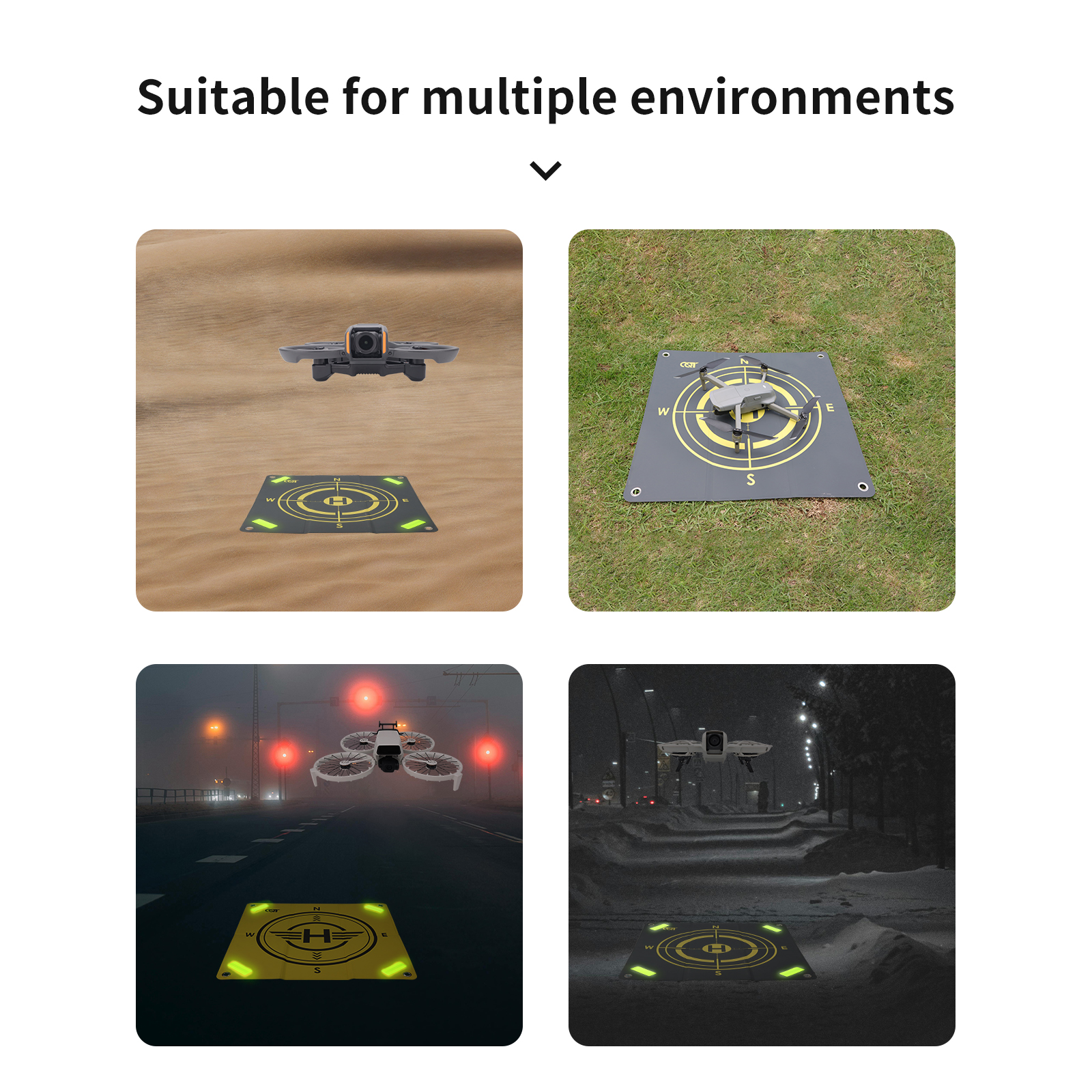 55 cm Universal Landing Pad Fo - Drone Landing Pad ulasan dan harga