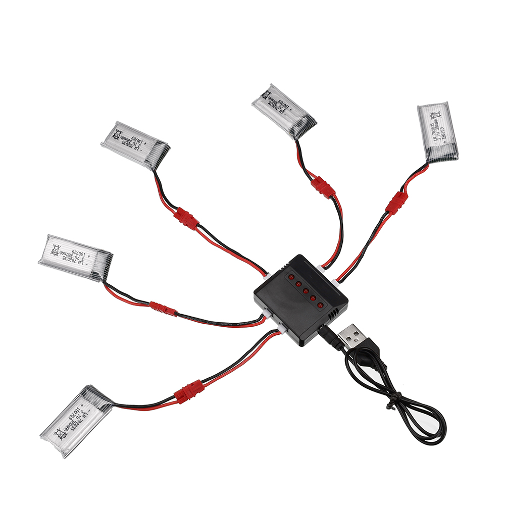 3.7V 380mAh Lipo Battery With  - Drone Battery Adapter ulasan dan harga
