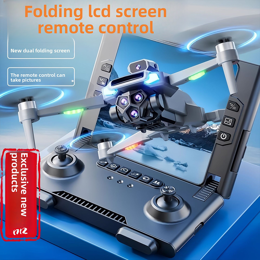 Foldable M66 RC Drone with 4.5 - Drone Controller Screen ulasan dan harga