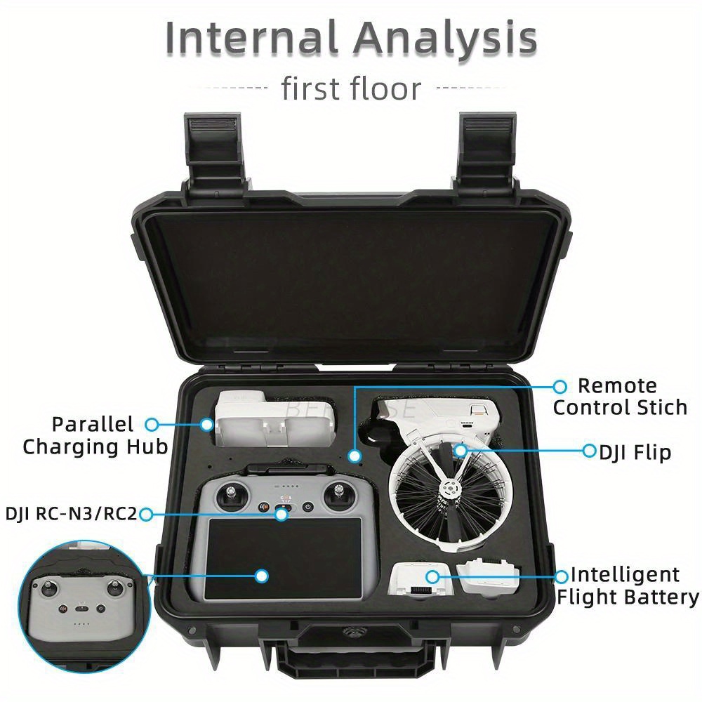 For DJI Flip hard-shell storag - Drone Hard Shell Case ulasan dan harga
