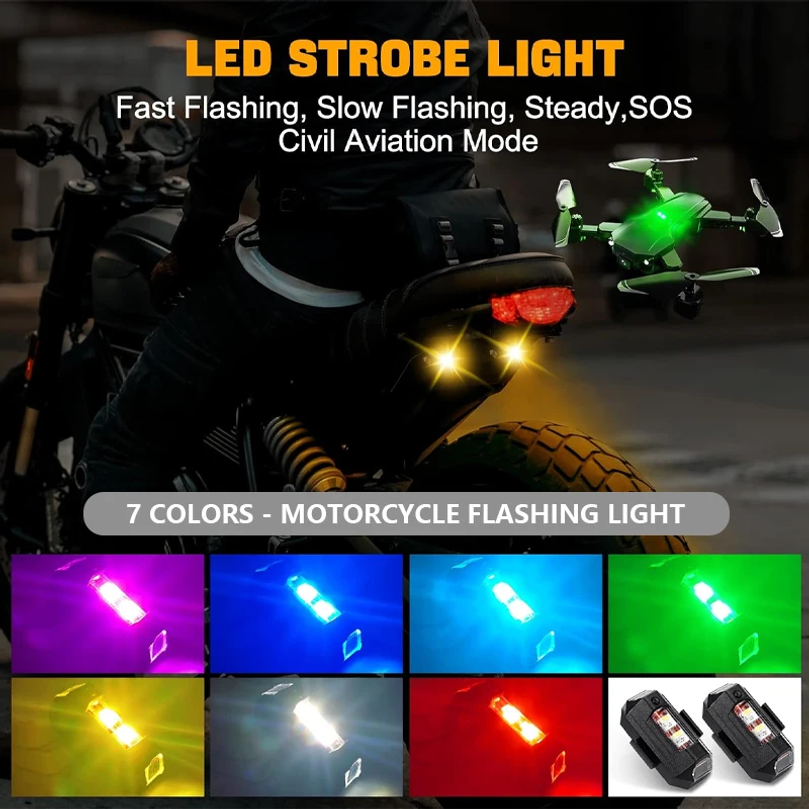 Universal Strobe Light for Mot - Drone Strobe Light ulasan dan harga