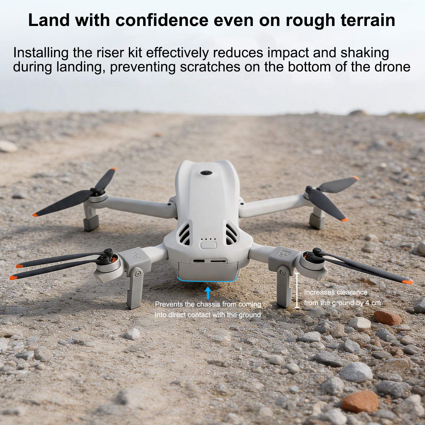 Landing Gear Extender for DJI  - Drone Landing Pad ulasan dan harga