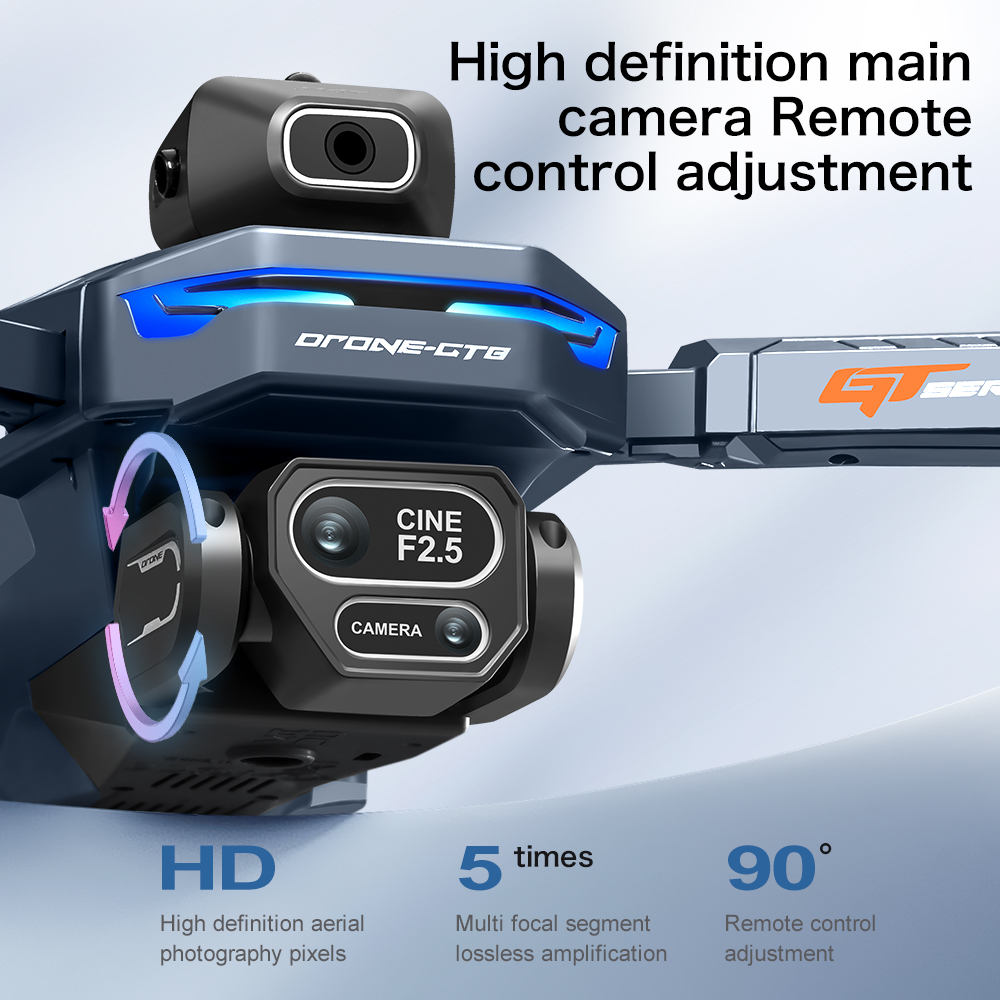 2026 New GT8 Drone GPS 8K Prof - Drone Remote Controller Lanyard ulasan dan harga