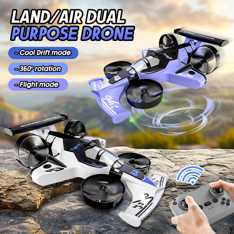 2in1 Mini Drone Air-Ground Fly - Drone Power Bank ulasan dan harga