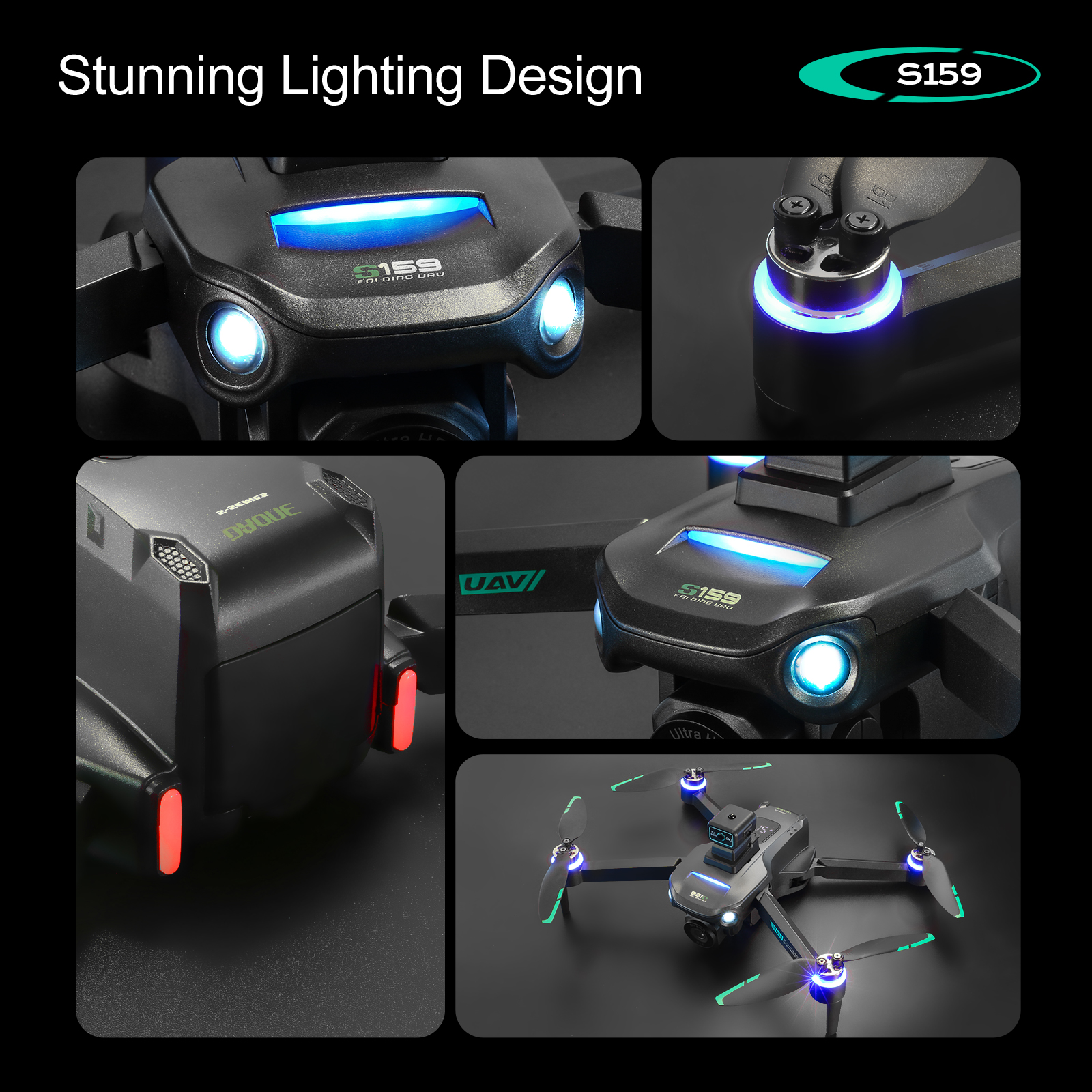 S159 GPS Drone 4K Profesional  - Drone Battery Adapter ulasan dan harga