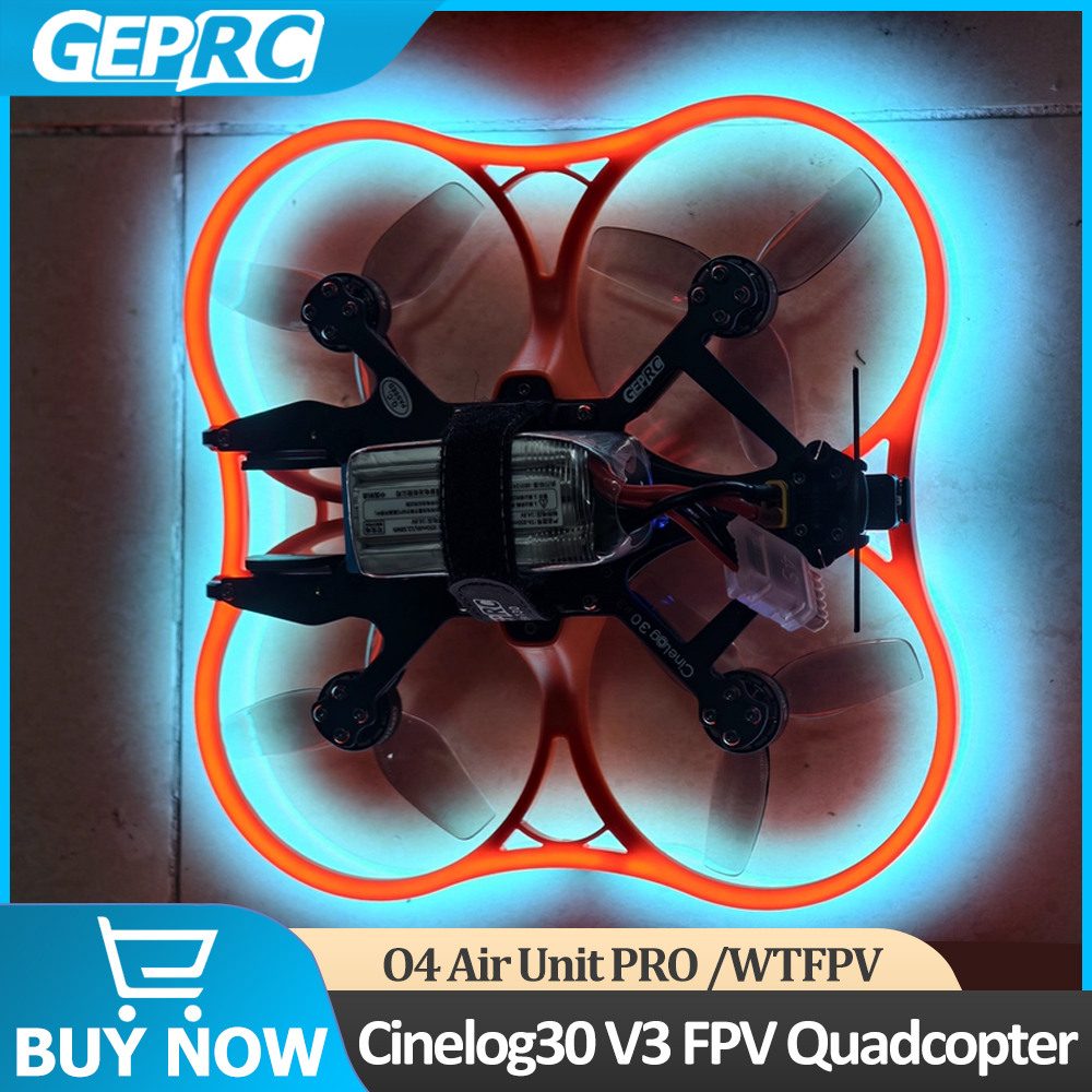GEPRC Cinelog30 V3 FPV Quadcop - Drone Beacon Light ulasan dan harga
