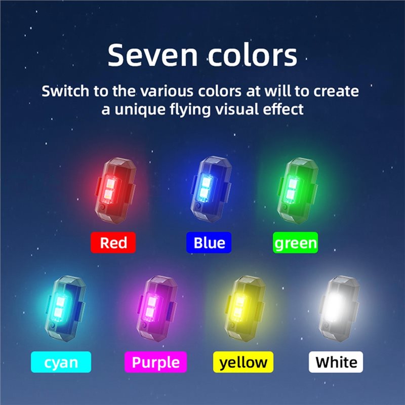 ABUO-5Pcs Mini Drone Strobe Li - Drone Strobe Light ulasan dan harga